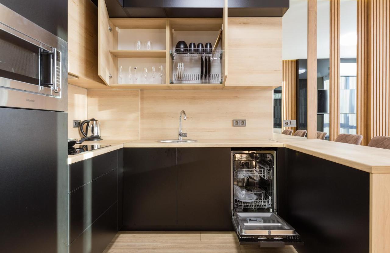 Fayna Town - Loft Black - Nyvky Kijów Zewnętrze zdjęcie