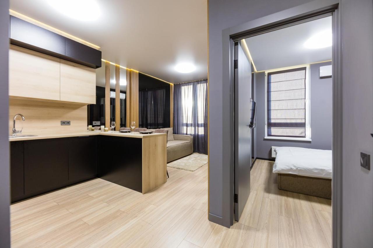 Fayna Town - Loft Black - Nyvky Kijów Zewnętrze zdjęcie