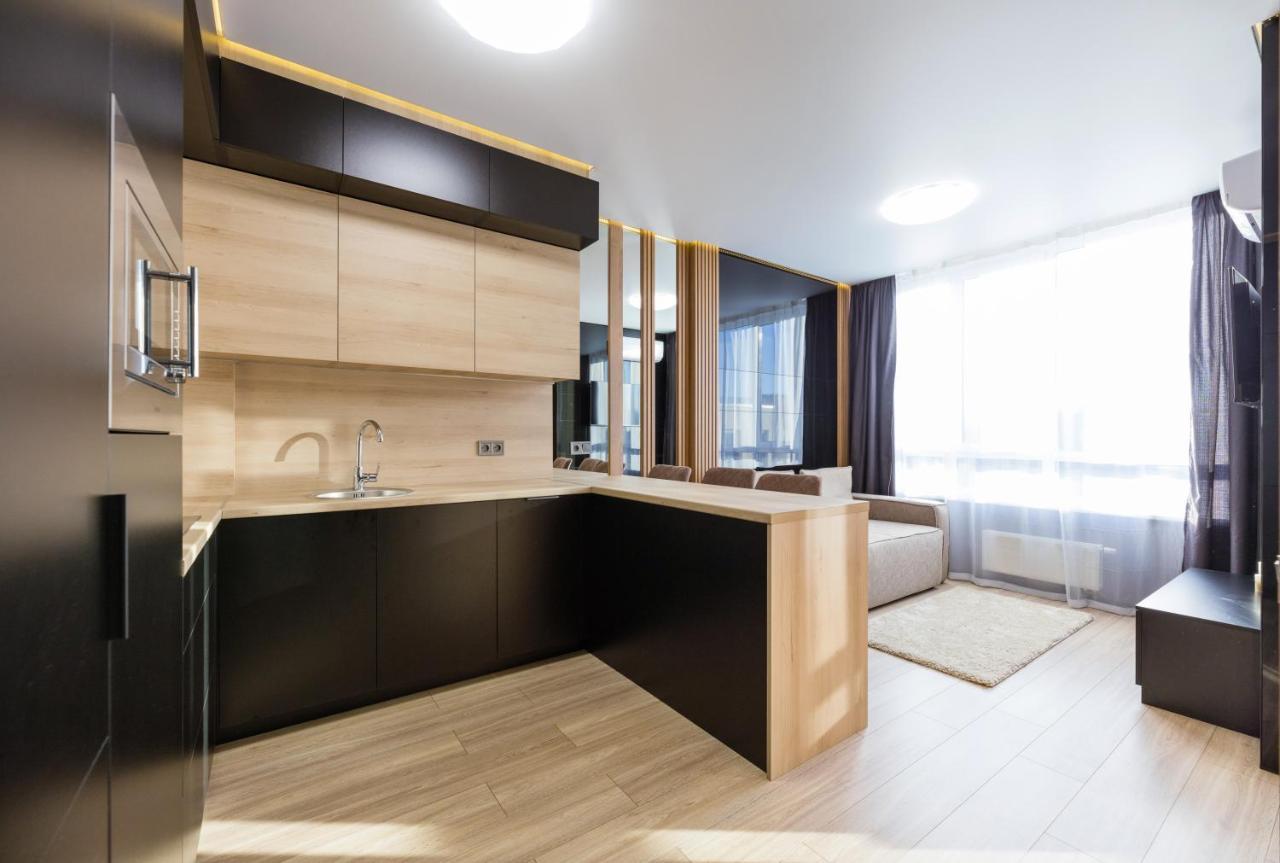 Fayna Town - Loft Black - Nyvky Kijów Zewnętrze zdjęcie